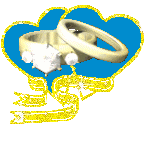 Gif animé coeur mariage
